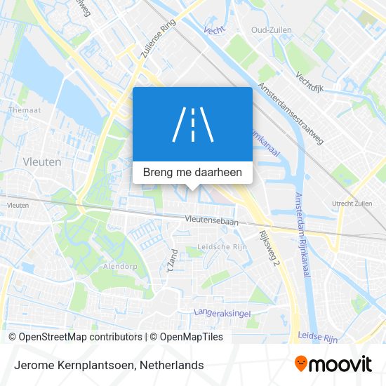 Jerome Kernplantsoen kaart