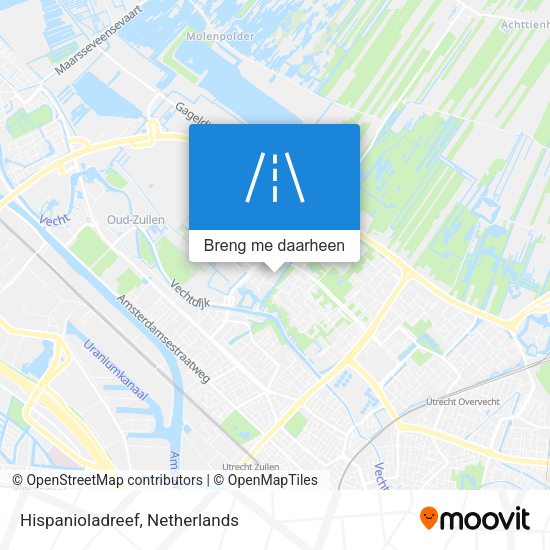Hispanioladreef kaart