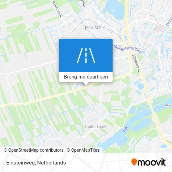 Einsteinweg kaart