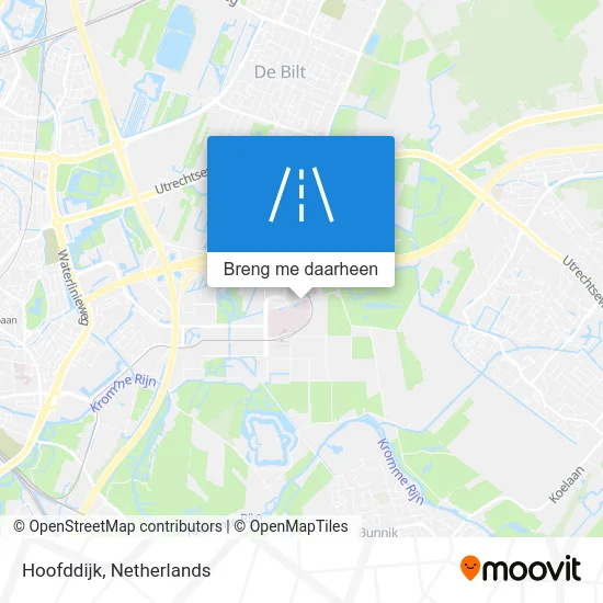 Hoofddijk kaart