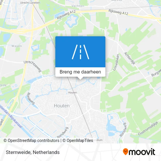 Sternweide kaart