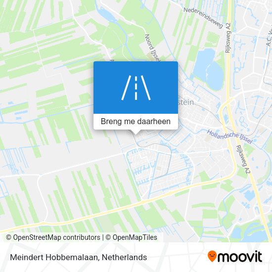 Meindert Hobbemalaan kaart