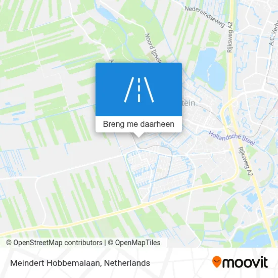 Meindert Hobbemalaan kaart
