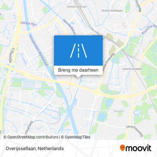 Overijssellaan kaart