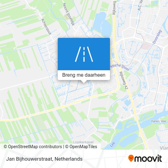 Jan Bijhouwerstraat kaart