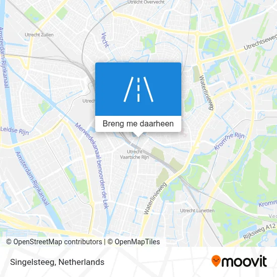 Singelsteeg kaart