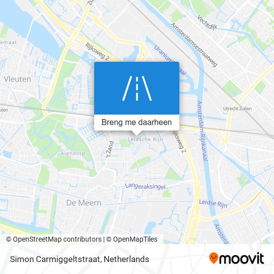 Simon Carmiggeltstraat kaart