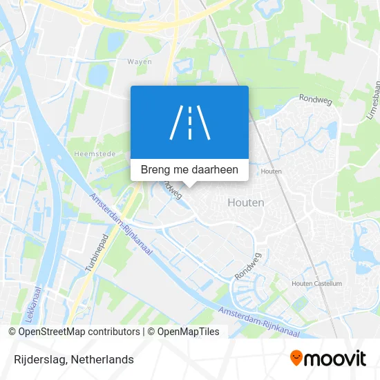 Rijderslag kaart
