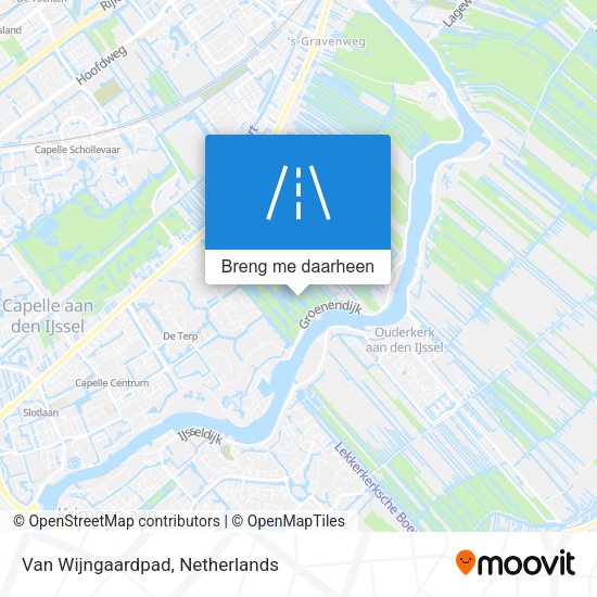Van Wijngaardpad kaart