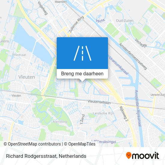 Richard Rodgersstraat kaart