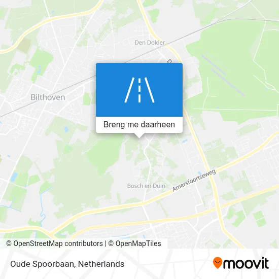 Oude Spoorbaan kaart