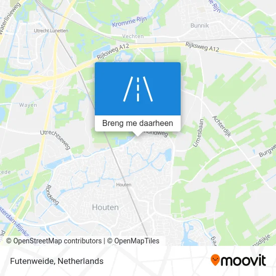 Futenweide kaart