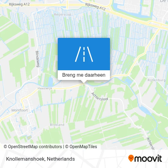 Knollemanshoek kaart