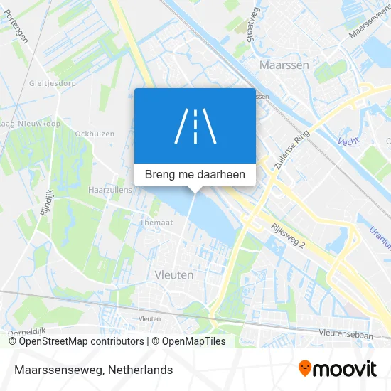 Maarssenseweg kaart