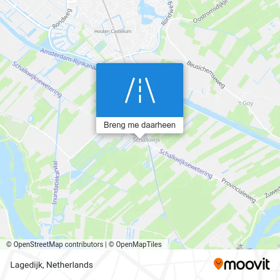 Lagedijk kaart
