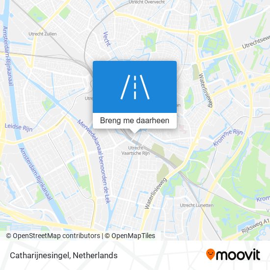 Catharijnesingel kaart