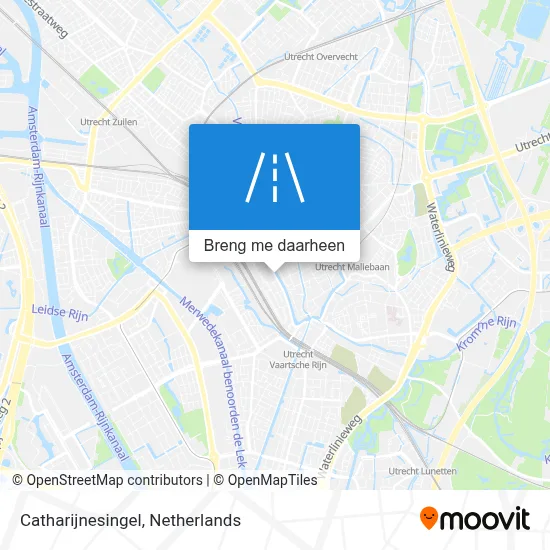 Catharijnesingel kaart