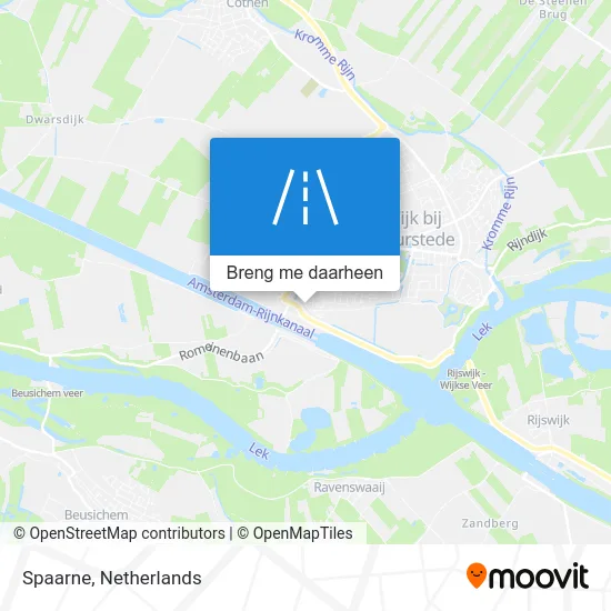 Spaarne kaart