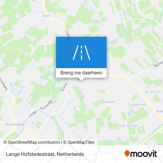 Lange Hofstedestraat kaart