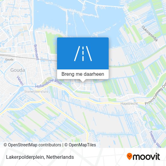 Lakerpolderplein kaart