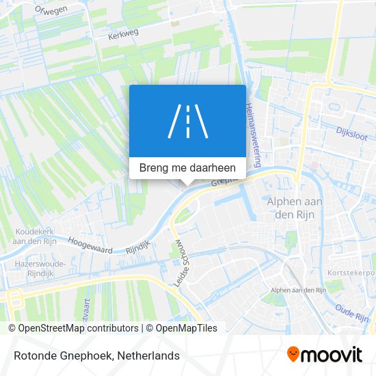 Rotonde Gnephoek kaart