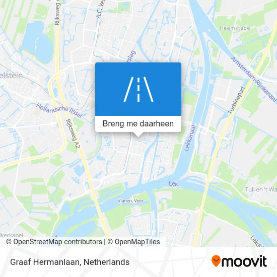 Graaf Hermanlaan kaart