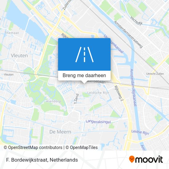 F. Bordewijkstraat kaart