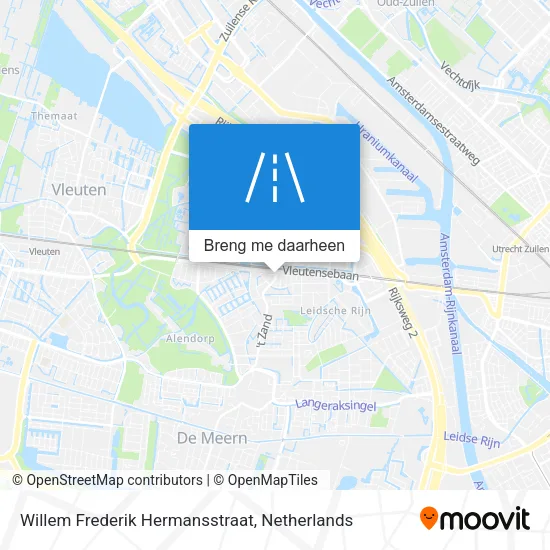 Willem Frederik Hermansstraat kaart