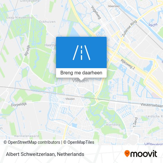 Albert Schweitzerlaan kaart