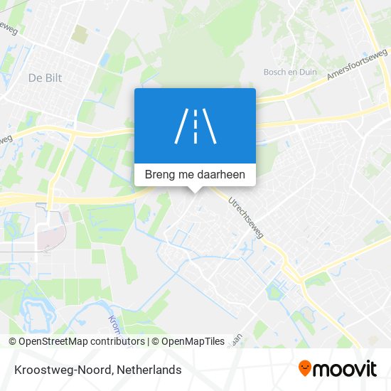 Kroostweg-Noord kaart