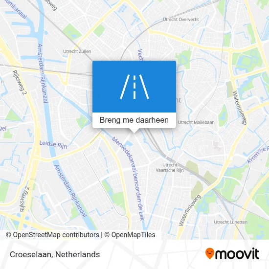 Croeselaan kaart