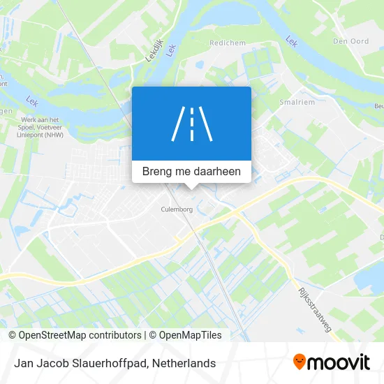 Jan Jacob Slauerhoffpad kaart