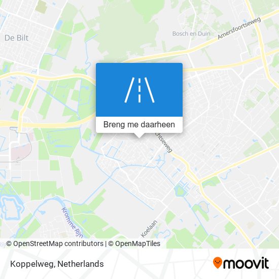 Koppelweg kaart