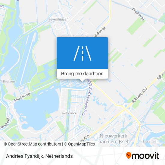 Andries Fyandijk kaart