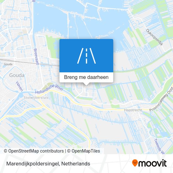 Marendijkpoldersingel kaart