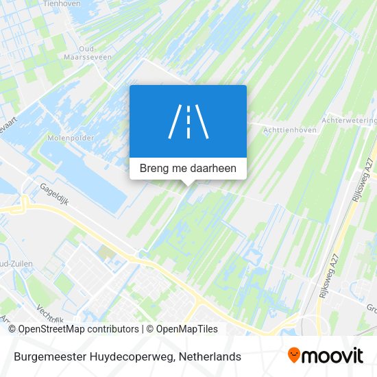 Burgemeester Huydecoperweg kaart