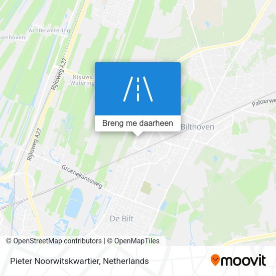 Pieter Noorwitskwartier kaart