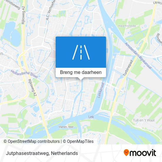 Jutphasestraatweg kaart