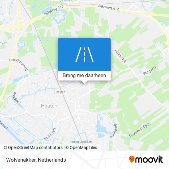 Wolvenakker kaart