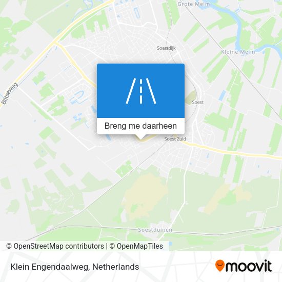 Klein Engendaalweg kaart