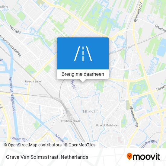 Grave Van Solmsstraat kaart