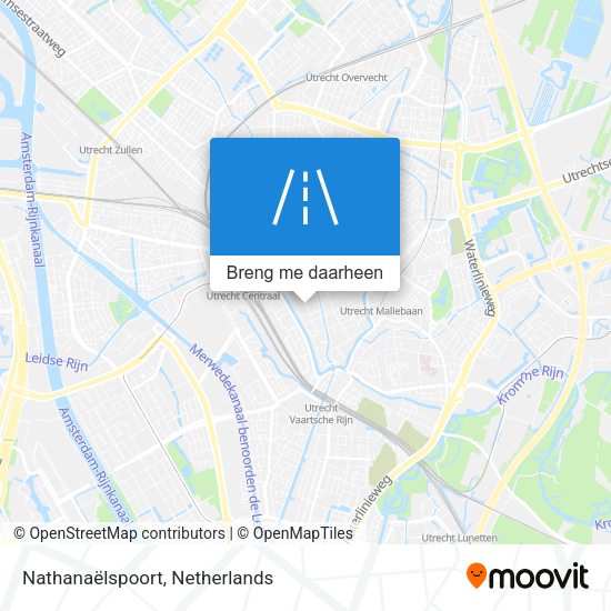 Nathanaëlspoort kaart