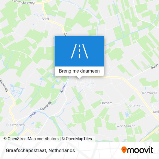 Graafschapsstraat kaart