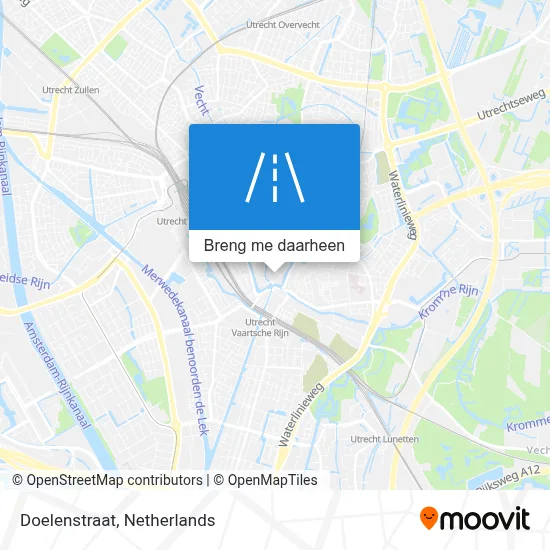 Doelenstraat kaart