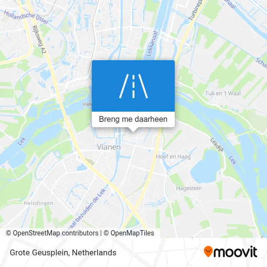 Grote Geusplein kaart