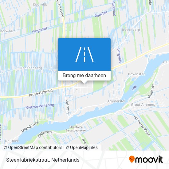 Steenfabriekstraat kaart