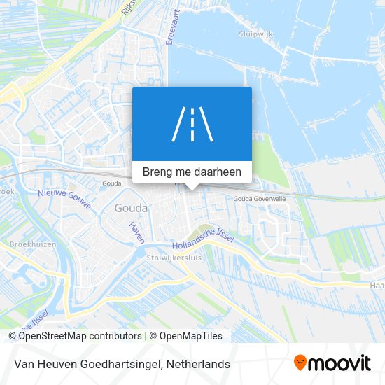 Van Heuven Goedhartsingel kaart