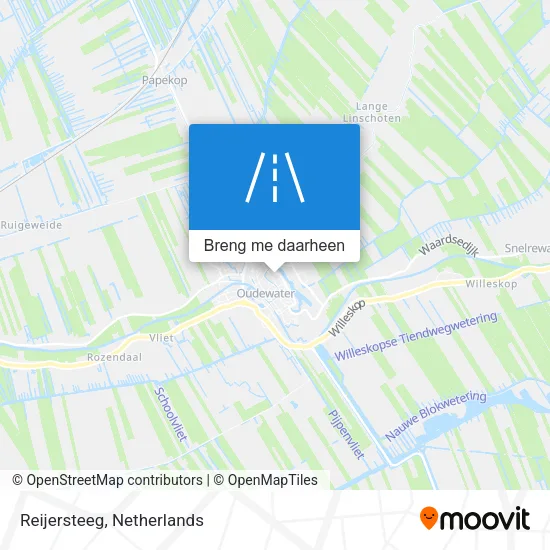 Reijersteeg kaart