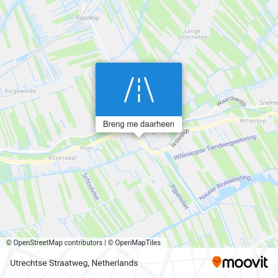 Utrechtse Straatweg kaart