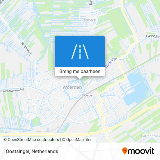 Oostsingel kaart